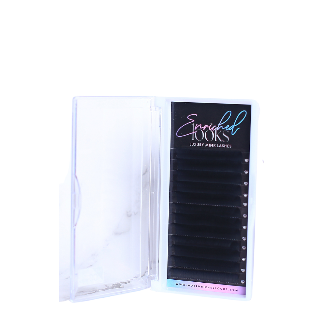 Enriched Volume Single Length Lash Tray 0.05